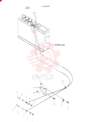 Схема (K907CLC) - EXCAVATOR BTW YG0101 - YG0500 (1/85-12/03) 24100N2037F1