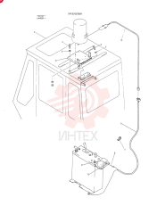 Схема (K907CLC) - EXCAVATOR BTW YG0101 - YG0500 (1/85-12/03) 24100N2799F1