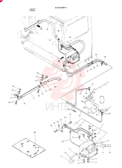 Схема (K907CLC) - EXCAVATOR BTW YG0101 - YG0500 (1/85-12/03) 24100J5064F11