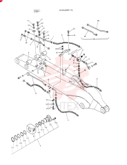 Схема (K907CLC) - EXCAVATOR BTW YG0101 - YG0500 (1/85-12/03) 24100J4933F1