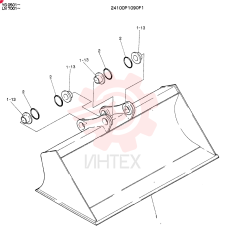BUCKET ASSY 24100P1090F1