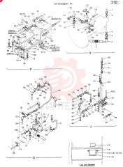 REMOTE-CONTROL ASSY  LN7001-, Serial Range: -LN7168