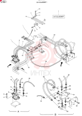 Схема (K907DLC) - EXCAVATOR ASN YG0501 (1/86-12/03) 24100J6268F1