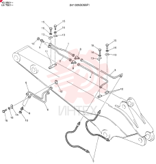 HYDR LINES, EXTRA 24100N3056F1
