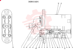 VALVE ASSY.PILOT CONSISTS OF THE FOLLOWING PARTS 2436U142F1