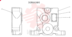 Схема (K907LC) - MARK II EXCAVATOR ASN YQ0565 (GLOBAL) (1/87-12/03) 2436Z416F1