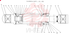 Схема (K907LC) - MARK II EXCAVATOR ASN YQ0565 (GLOBAL) (1/87-12/03) 2438U419F1