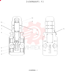 VALVE PRESSURE RELIE 2436R680F1