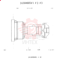 VALVE PRESSURE RELIE 2436R685F1