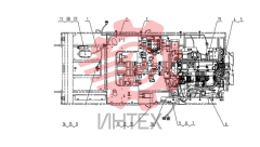 Жгут проводов двигателя 46C4357 001