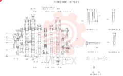 Схема (K907LC) - MARK II EXCAVATOR ASN YQ0565 (NA) (1/87-12/03) 2436U1312F1 (1)