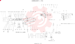 Схема (K907LC) - MARK II EXCAVATOR ASN YQ0565 (NA) (1/87-12/03) 2436U1231F1