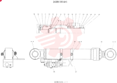 CYLINDER ASSY (L.H BOOM)