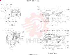 Схема (K907LC) - MARK II EXCAVATOR ASN YQ0565 (NA) (1/87-12/03) 2436U1378F1
