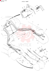 Схема (K907LC) - MARK II EXCAVATOR ASN YQ0565 (NA) (1/87-12/03) 24100J11688F1