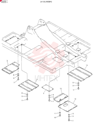 Схема (K907LC) - MARK II EXCAVATOR BTW YQ0101 - YQ0564 (1/87-12/03) 24100J6626F2