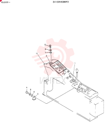 Схема (K907LC) - MARK II EXCAVATOR BTW YQ0101 - YQ0564 (1/87-12/03) 24100N5386F2