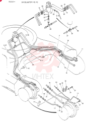 HYDR LINES LOW, Serial Range: YQ0101-YQ0112