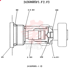 VALVE PRESSURE RELIE 2436R685F1