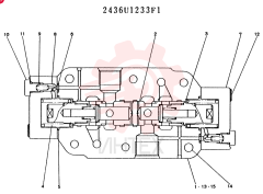 BRAKE VALVE 2436U1233F1