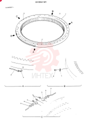 SLEWING RING 24100N4119F1