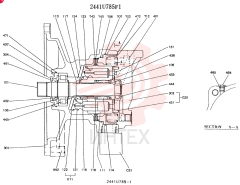 HYDRAULIC MOTOR 2441U785F1