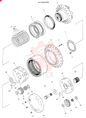 GEAR REDUCTION UNIT 24100N5630F5