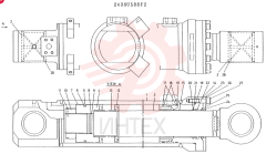 CYLINDER 2438U908F1