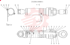 HYDRAULIC PUMP 2441U291F2