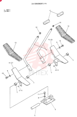 LEVER ASSY,CONTROL, Serial Range: LL1201-LL1436