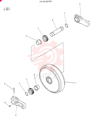 IDLER WHEEL 24100J6379F1