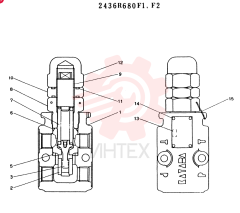 VALVE PRESSURE RELIE 2436R680F1