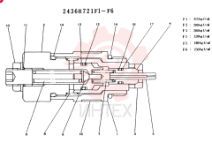 VALVE PRESSURE RELIE 2436R721F1