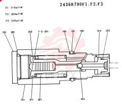 ASSY CONSISTS OF THE FOLLOWING PARTS 2436R790F1