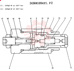 VALVE 2436R1094F1