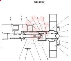 Схема (K909LC) - MARK II EXCAVATOR ASN LL1488 (1/87-12/03) 2436U1200F1