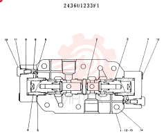 BRAKE VALVE 2436U1233F1