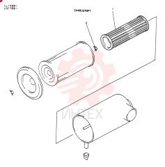 REWORK,AIR CLEANER 2446U249F1