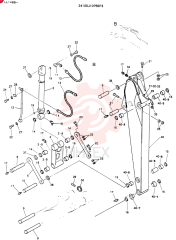 Схема (K909LC) - MARK II EXCAVATOR ASN LL1488 (1/87-12/03) 24100J10756F3