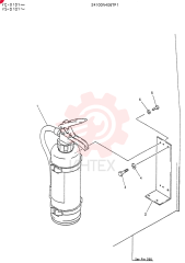 INSTAL,FIRE EXTINGUISHER 24100N4067F1