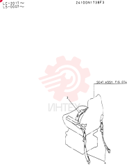 Схема (K916) - EXCAVATOR ASN LS0007 (1/86-12/03) 24100N1738F3