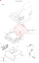 Схема (K916) - MARK II EXCAVTOR ASN LS0201 (1/03-12/04) 24100N4136F10