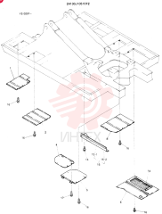 Схема (K916) - MARK II EXCAVTOR ASN LS0201 (1/03-12/04) 24100J10510F2