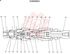 VALVE PRESSURE RELIE 2436R846F1