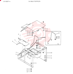 Схема (K916LC) - EXCAVATOR ASN YS0119 (1/87-12/03) 24100J7727F2