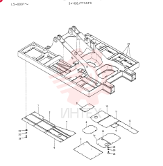 COVER ASSY, UNDER (FOR SWISS) 24100J7759F3