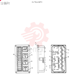 Схема (K916LC) - EXCAVATOR ASN YS0119 (1/87-12/03) 2479U438F3