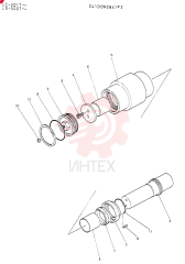 TRACK ROLLER 24100N3841F2