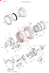 Схема (K916LC) - EXCAVATOR ASN YS0119 (1/87-12/03) 24100X1998F1