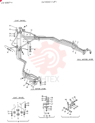 HYD LINES,UPP 24100X2114F1